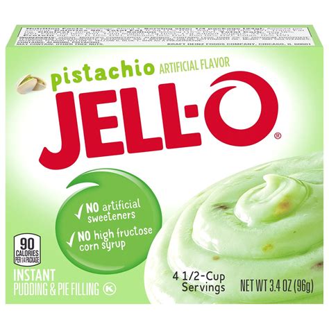 Jell-O Pistachio Instant Pudding Mix - Shop Pudding & Gelatin Mix at H-E-B