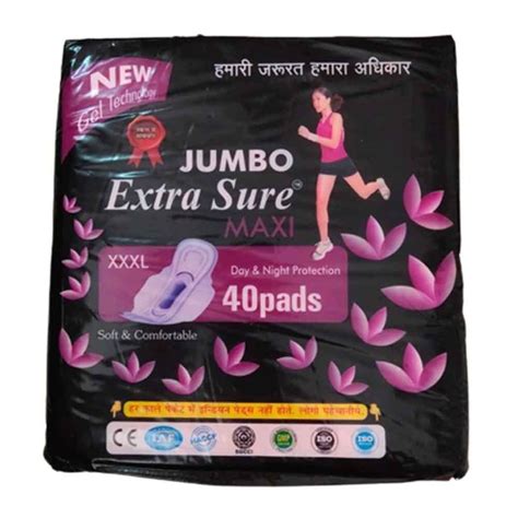 Jambo Maxi Extra Sure Pad At Rs Pack Sanitary Pad In Ahmedabad