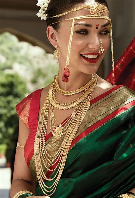 Maharashtrian Fashion Wedding Bride Jewelry Bridal Fashion Jewelry