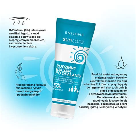 Enilome Healthy Beauty Suncare Rodzinny Balsam Po Opalaniu Z D