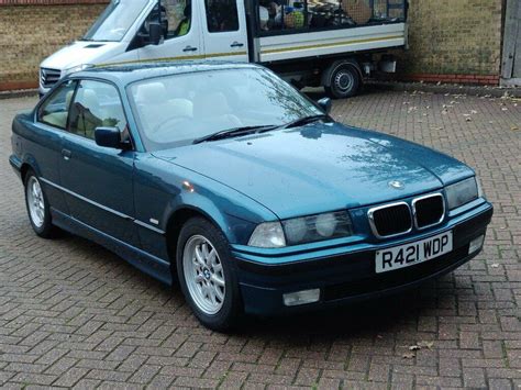 BMW 323i E36 COUPE AUTO INDIVIDUAL 1998 R REG MET AQUA / LEATHER PAS A ...