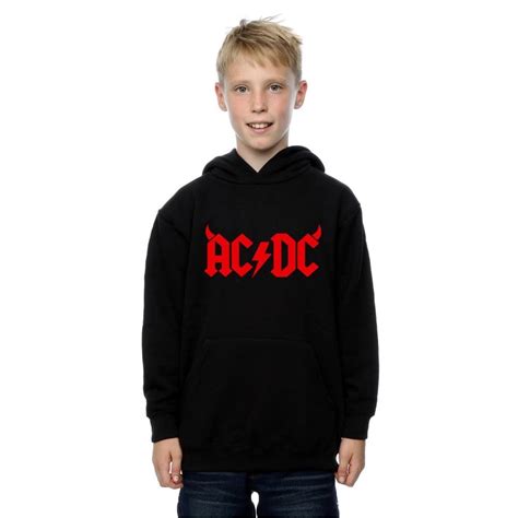 Acdc Boys Horns Logo Hoodie Cdon