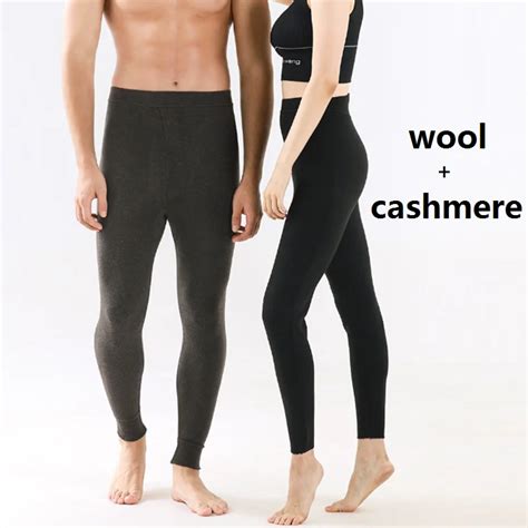 14 Cashmere 69 Lana Merino Leggins Hombre Ropa Interior Termica