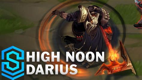 High Noon Darius Skin Spotlight Pre Release League Of Legends YouTube