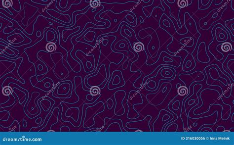 Topographic Map Contour Background Color Contour Map Geographical World Topography Map Stock