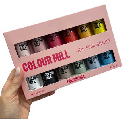 Colour Mill X Miss Biscuit Aqua Blend Starter Pack Pack Miss Biscuit