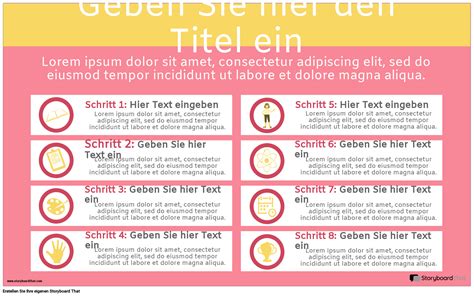 Vorgehensweise Storyboard Por De Examples