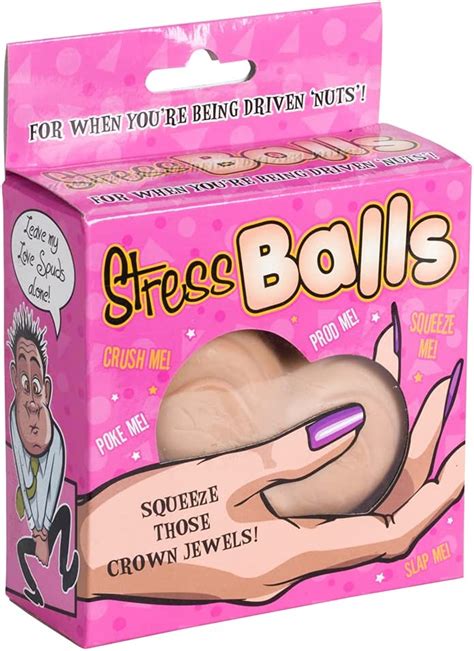 Testicle Shaped Stress Balls Health And Household