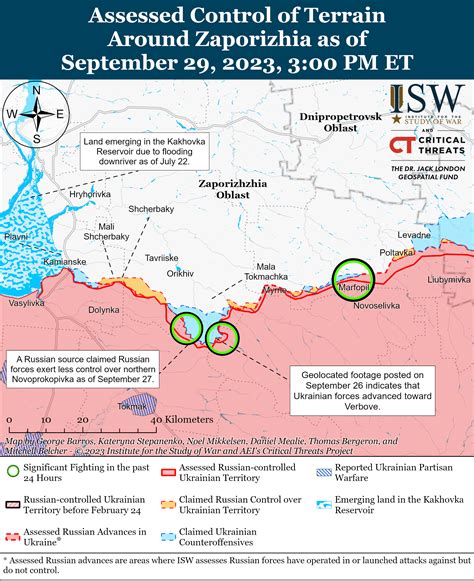 Russian Offensive Campaign Assessment, September 29, 2023 | Critical Threats