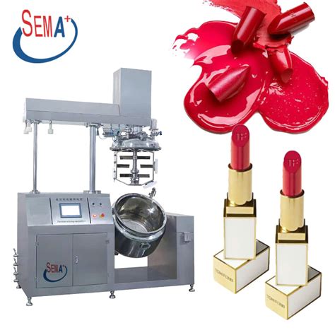 Cosmetic Tilting Vacuum Homogenizing Emulsifier Cosmetic Cream