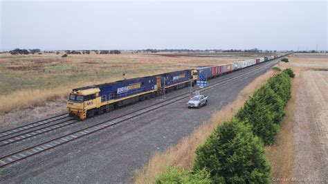 Pm Pacific National Container Train With Nr Nr