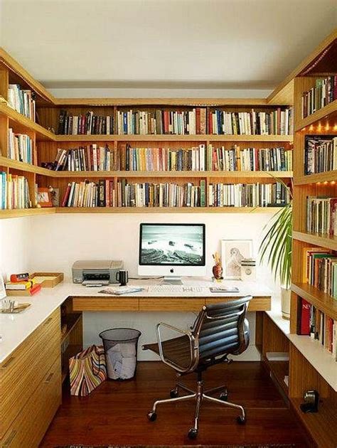 25 Modelos de Escritório Biblioteca Decorados Decoração de Casa