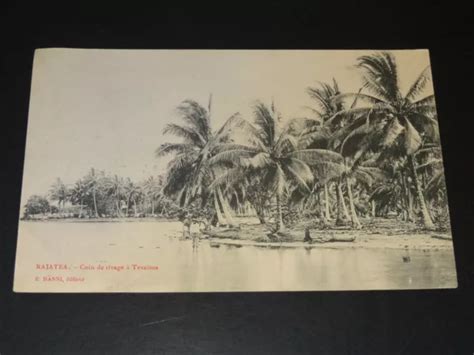 Tevaitoa Raiatea Polyn Sie Fran Aise Coin De Rivage Carte Postale