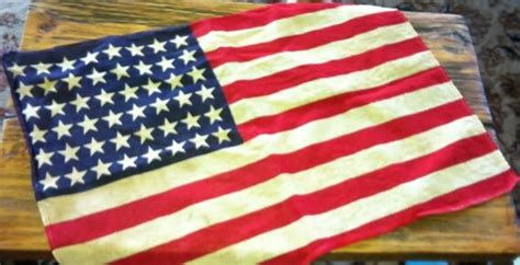 Vintage 48 Star American Flag