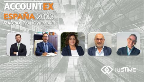 Participación destacada de miembros de iusTime en Accountex España 2023