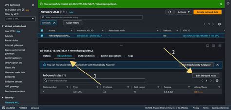 How To Create Modify NACLs And SGs In AWS NetworkProGuide