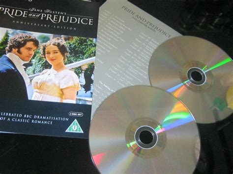 Lot 3817 Pride And Prejudice DVD 1995 Jane Austen Colin Firth TV