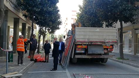 Montesilvano Via Roma Chiusa Al Traffico Per I Lavori Di Riqualificazione