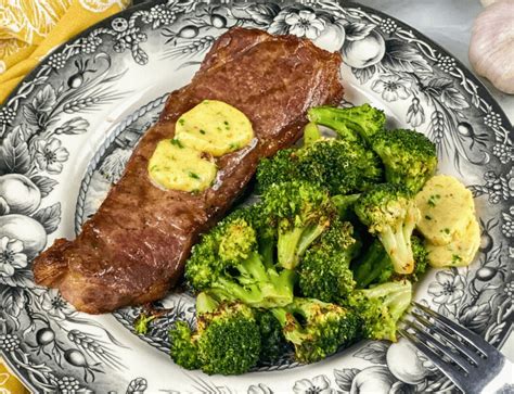 Perfect Air Fryer Steak With Garlic Butter Recipe