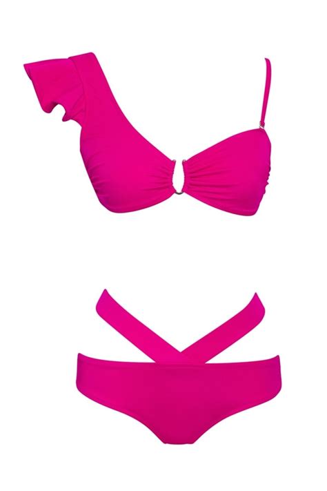 SAILOR moda V Yaka Volanlı Bikini Takımı Slr Fiyatı Yorumları Trendyol