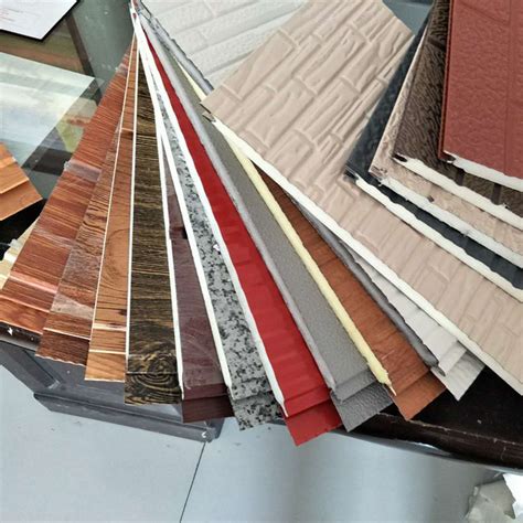 Ce Certificated Brick And Wood Design Exterior Wall Siding Metal