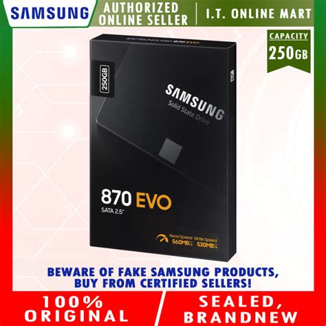 Samsung 870 Evo 250gb 2 5 Inch Sata Iii Internal Mz 77e250bw Ssd Solid State Drive New Model