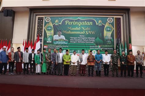 Pj Gubernur Ntt Hadiri Perayaan Maulid Nabi Muhammad Saw H Biro