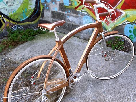 Bicicletas De Madera Artesanales Cuadro Homologado Urban Exclusivas