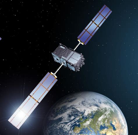 Navigation Galileo Satelliten D Mpeln Ohne Strom Im Weltall Welt