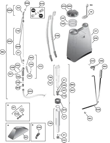 PULMIC RAPTOR 16 Advance Backpack Sprayer User Manual