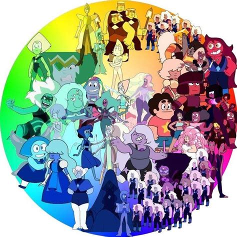 Gem Color Wheel Steven Universe Amino