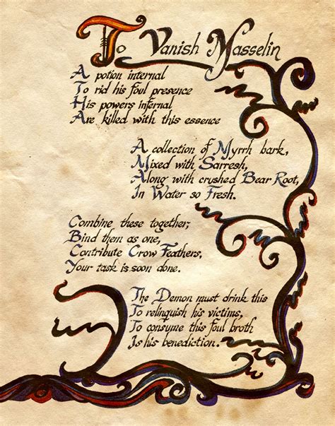 To Vanish Masselin Charmed Book Of Shadows Book Of Shadows