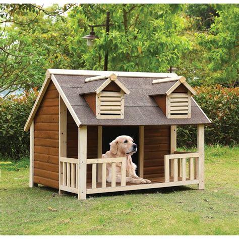 Будка для собак с утеплением деревянная,будка с верандой | Dog house ...