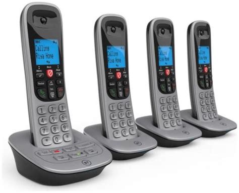 Bt Quad Digital Cordless Phone With Call Blocking Answering