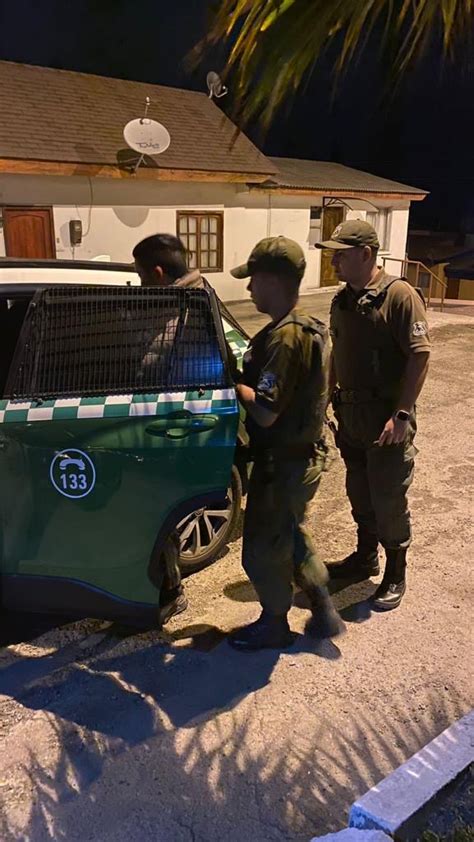 En Huasco Durante patrullajes nocturnos Carabineros capturó dos