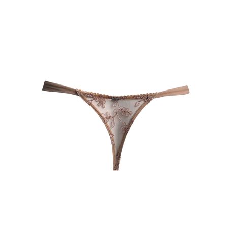 AMBRA Lingerie Slips Camarques Tanga Huid 1215 Italian Design