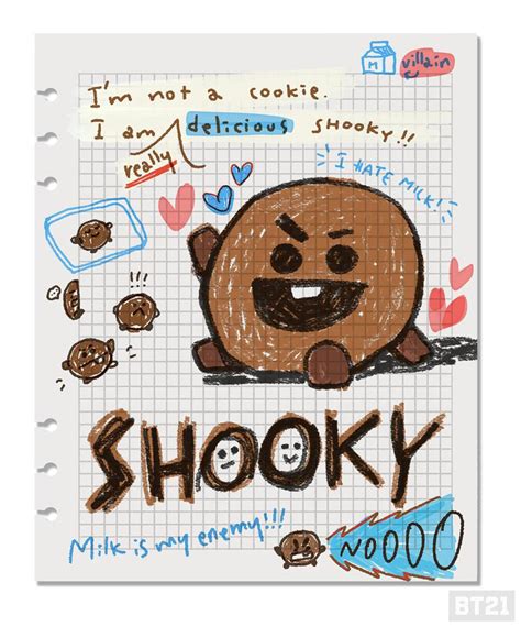 BT21 Shooky Wallpapers - Wallpaper Cave