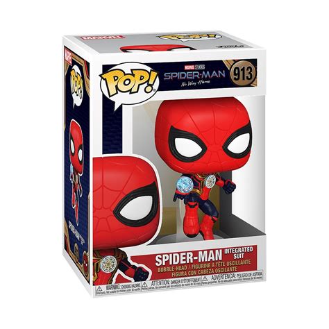 FUNKO POP! Movies: Spider-Man (Integrated Suit) - Marvel | SportsDirect ...