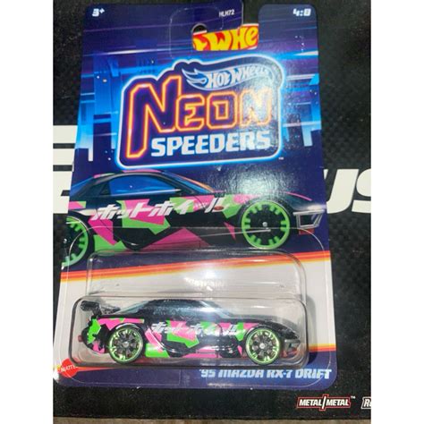 Jual Hot Wheels Neon Speeders Mazda Rx Drift Shopee Indonesia