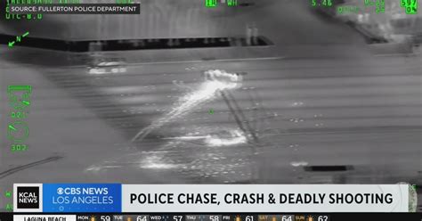 Fullerton PD releases footage from fatal pursuit in February - CBS Los ...