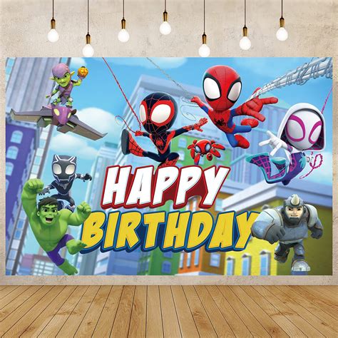 Friends Birthday Cake Spiderman Birthday Party Happy St Birthday