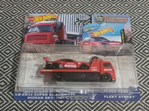 Hot Wheels Team Transport Lbwk Er Nissan Skyline Hobbies Toys Toys Games On Carousell