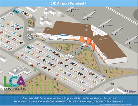 Cabo Airport Maps | SJD International Airport Maps