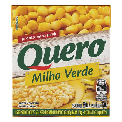 Milho Verde Em Conserva Quero 170 G Carrefour