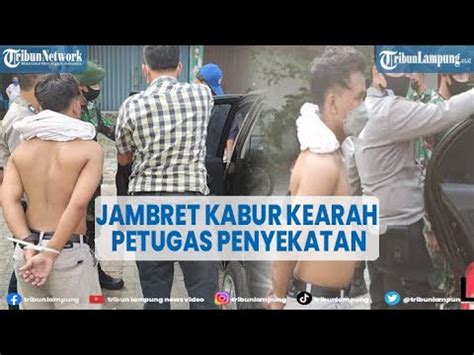 Penjambret Kabur Kearah Petugas Di Pos Penyekatan Jalan Daan Mogot