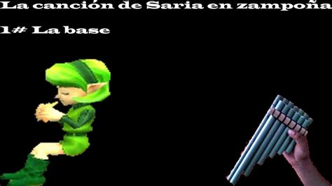 Tocando La Cancion De Saria De The Legend Of Zelda Ocarina Of Time En