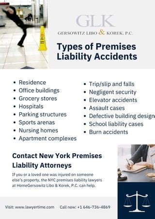 What Are The Types Of Premises Liability Accidents PDF