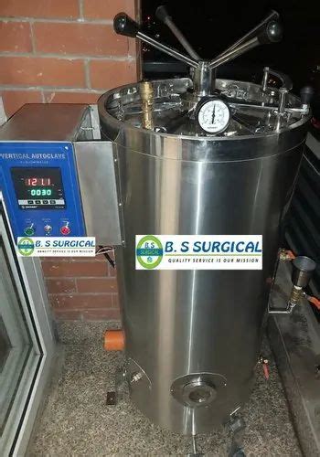 Fully Automatic Vertical Autoclave At Rs High Pressure