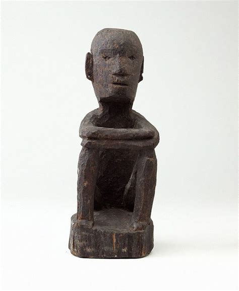 Seated rice deity (bulul), 20th century by Ifugao :: The Collection :: Art Gallery NSW