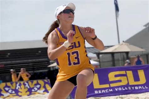 How Lsus Kristen Nuss Became A College Beach Volleyball Legend Fanbuzz